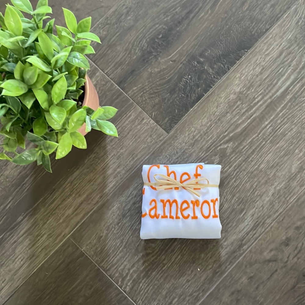 Chef Cameron Personalized toddler little kid apron